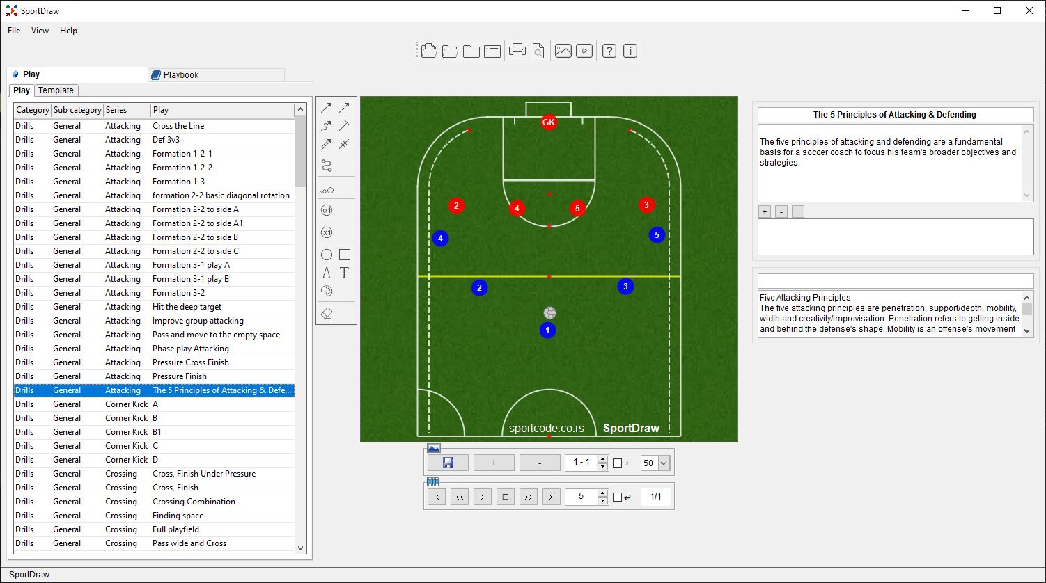 SportDraw MASL, indoor soccer