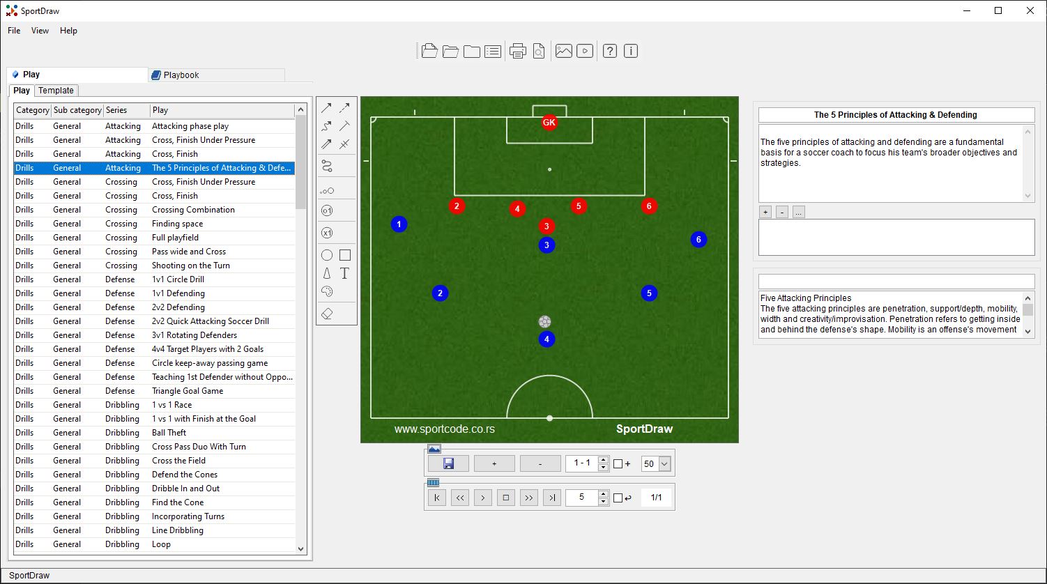 SportDraw football