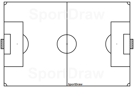 SportDraw Football(Soccer) playfield