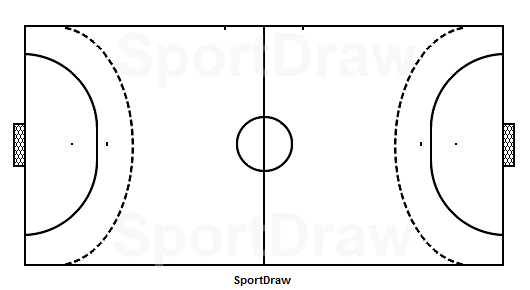 SportDraw Handball court